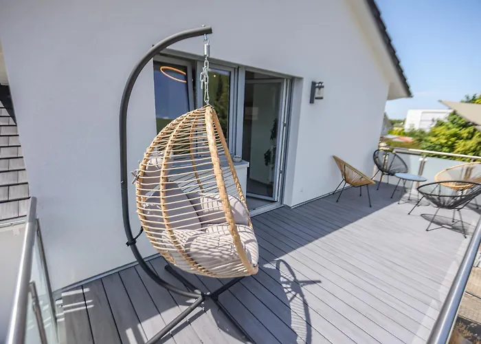 Appartamento Penthouse-wohnung I 100 Qm I Blick Auf Weinreben I Nespresso I Emma Matratzen *